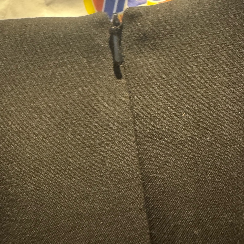 Veronica Beard Black Asymmetrical Button Shift Dr… - image 5